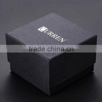 Handmade paper box for watch packaging with pillow