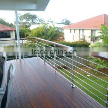 balcony stainless steel railing design