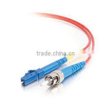 3m LC-ST 9/125 OS1 Simplex Singlemode Fiber Optic Cable (Plenum-Rated)