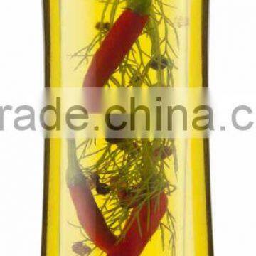 SINOGLASS 1 Pc glass Herb oil vinegar glass bottle set