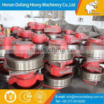 Customized 42CrMo,65Mn,meterial Forge Crane Wheel for Crane