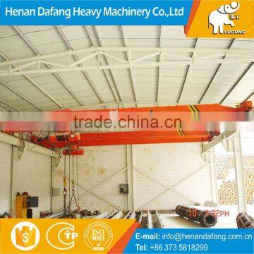 Widely Used Electric 10 Ton Single Girder Overhead Crane 5 Ton Price With Electric Hoist