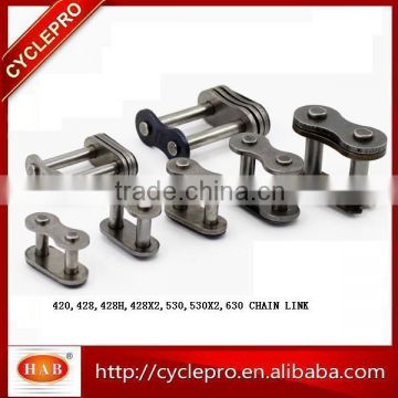 High Quality Univer Motorcycle Chain Link 420 428 530 630 motorcycle Chain Connector