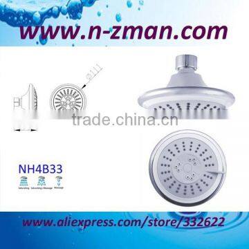 3-function head shower head,3-jet shower head,3-function overhead shower