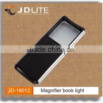 Magnifier book light led extebsible reading light great idea for reading in dark