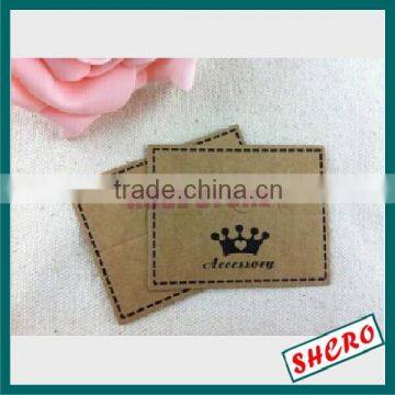 Kraft Paper Jewelry Display Card Jewelry Card