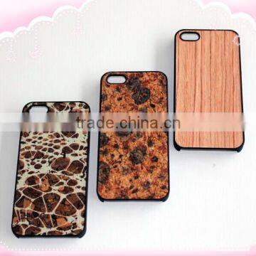 2014 New arrival China Novelty Eco-friendly Cork Texture Mobile Phone Cases Leather For iPhone 5s