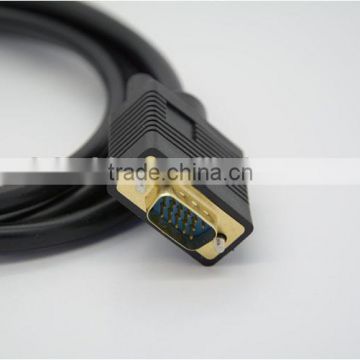 VGA to 3RCA cable with gold plated 2m