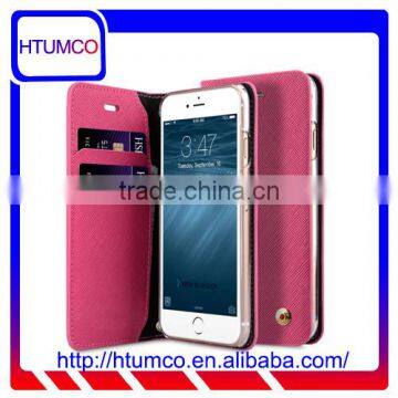 2016 Fashion Mobile Phone Case Wallet CASE PU Leather Case for Apple IPhone 7 (4.7")