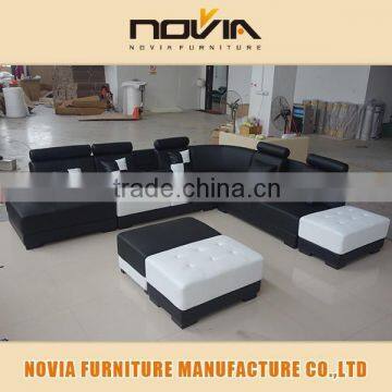 High quality moroccan genuine leather sofa set modern leather sofa 706