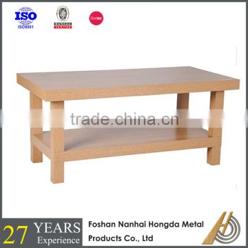 wood corner coffe table for living room