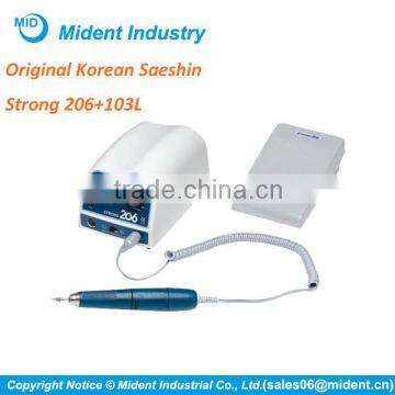 206+103L Dental Laboratory Micromotor Strong, Korea Micromotor Saeshin