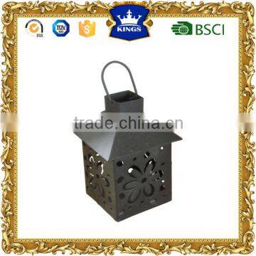 black small moroccan metal lantern