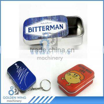 Automatic CNC Two Piece Production Line Of Mint Candy Tin Can Box Machine