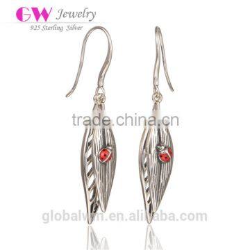 Latest Cute Girls Earrings Leaf Shape Earring Drop Earrings