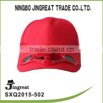 Promotional Sports Caps Solar Fan Cap