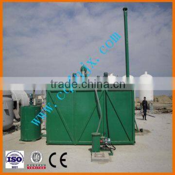 Small-scale waste car/ship motor oil distillation system for clean base oil ! China ZSA waste oil recycle plant