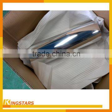 Mirror polishing aluminum alloy extrusion profiles, oval tubes, pipes