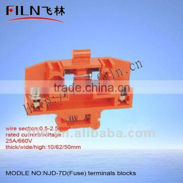 4 core connector terminal block NJD-7D