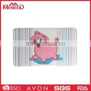 Cute pig prit 30% melamine and 100% melamine cheap chopping board