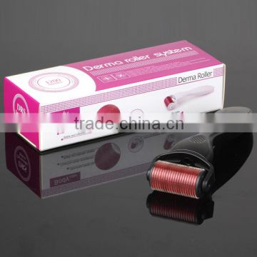 New arrival 1200 needles titanium alloy derma roller, microneedle skin roller for skin lifting and anti-aging