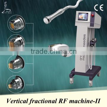 Fractional RF machine, aluminum connectors design, for fce lift and wrinkle removal