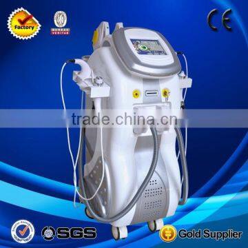 Stationary ipl nd yag laser for fast hair removal and tattoo/e light ipl rf nd yag laser 4 in 1