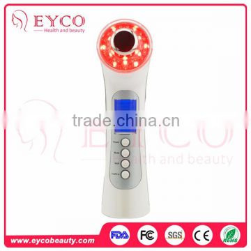 home use galvanic ion photon ultrasonic beauty care skin machine facial massage handheld microcurrent beauty machine