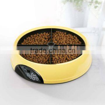 High Quality Colorful Plastic Dog Food Bowl Automatic Pet Feeder photo-2