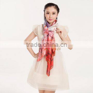 silk scarf of digital printing