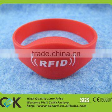 Low Price!Printing RFID silicone children wristband from golden manufacture