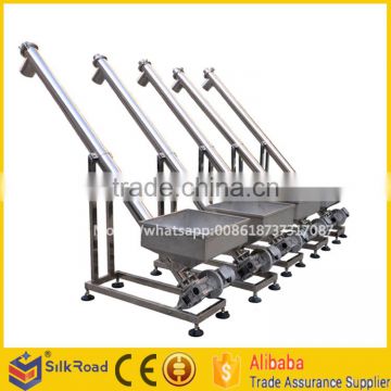 powder ,sugar , flour ,coffee stainless steel spiral flexible screw conveyor with price