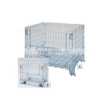 wire containers for warehouse storage