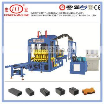 QT 6-15B Concrete brick making machinery/ Beton sand brick forming machinery / brick plant hot selling in Nigera