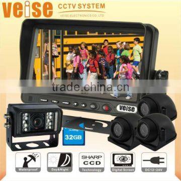 Car DVR Camera System for School Buses Passenger Buses