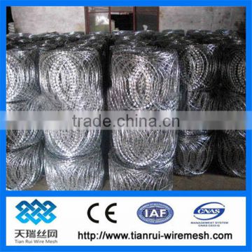 barbed wire /stainless steel razor barbed wire/flat razor wire