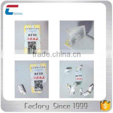 RFID Tamper Proof Fragile Seal Sticker for Cosmetic Anti Counterfeit Logistic Inventory photo-2