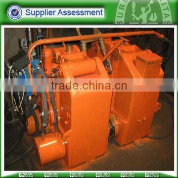 Moveable rail welding machine