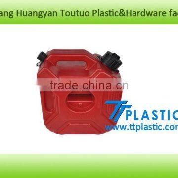 Plastic 5 liter jerry can petrol bottle fuel tank