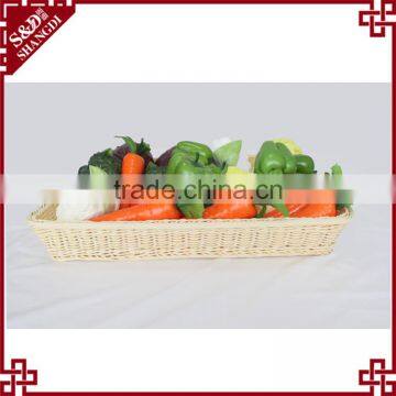 Top Quality Rattan Widely Use Bread Fruit Vegetable Food Basket Fruit Rack photo-2