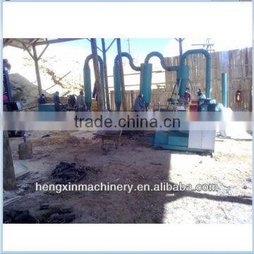 automatic wood sawdust briquette log extrusion equipment