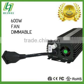 Hight Quality Lighting Fixture Street Light HPS Ballast 600W Dimmable With Cooling Fan Original Manufacturer photo-3