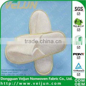 china professional manufacture pp spunbonded nonwoven fabric for hotel slippers materrial