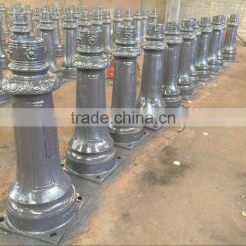 Botou casting iron base lamp pole base light column base
