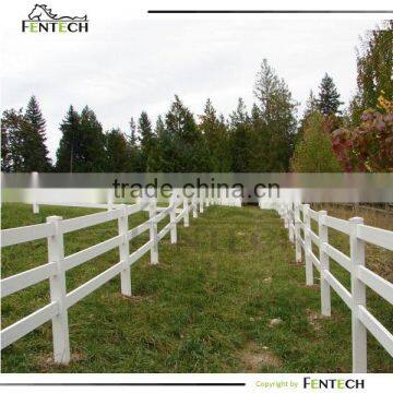 Horse Fence Fentech Style Vinyl Fence photo-2
