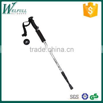 trek poles aluminum, internal lock, PP grip and antislip EVA, 3 sections SZ15524
