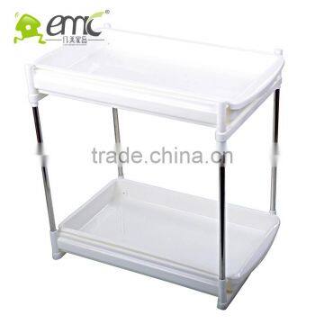 New Plastic Kitchen Storage Stool Telescopic Drawer Kitchen Shelf photo-4