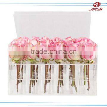 2017 Modern Plexiglass Luxury Acrylic Rose Flower Packaging Box photo-6