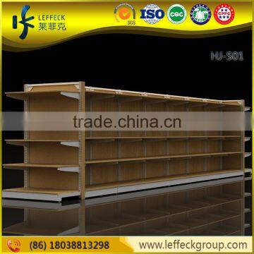 Ribang furniture solid wood gondola color shelves for sale