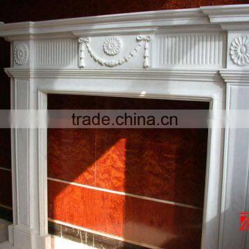 Interior decoration fireplace mantel